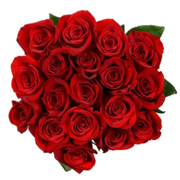 BLOOMS by H-E-B Farmers Bunch Assorted 18 Stem Roses