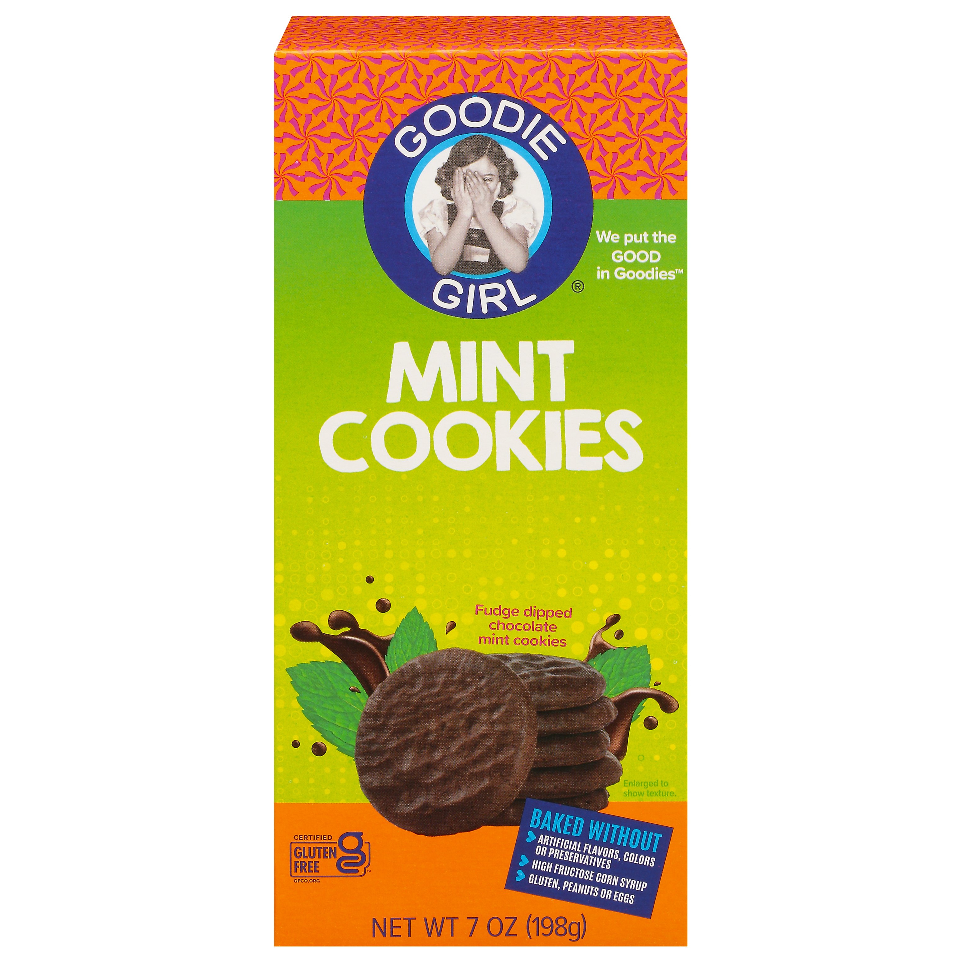 Goodie Girl Cookies Gluten Free Mint Slims Cookies Shop Cookies at HEB