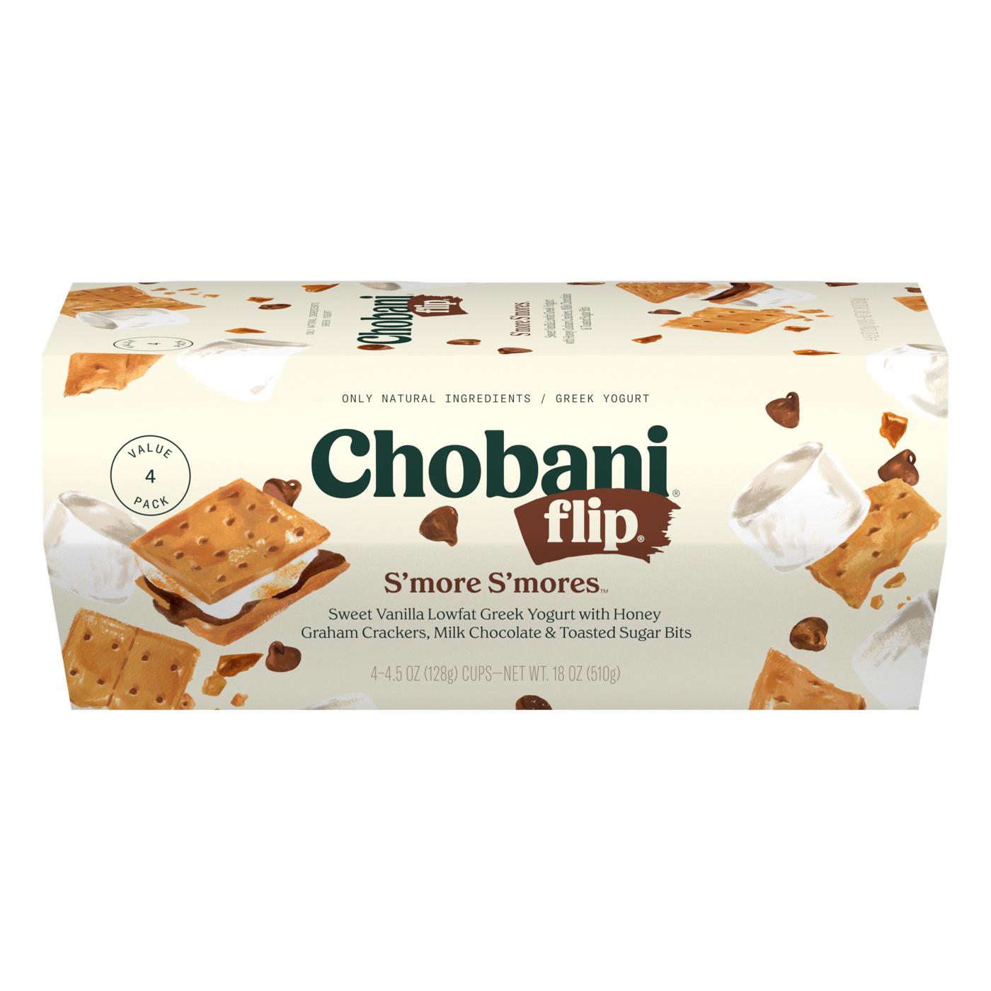 Chobani Flip Low-Fat S'more S'mores Greek Yogurt; image 1 of 4