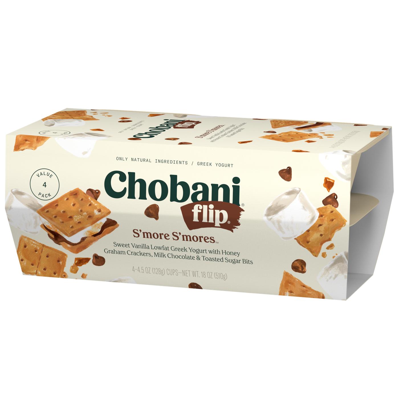 Chobani Flip Low-Fat S'more S'mores Greek Yogurt; image 2 of 4