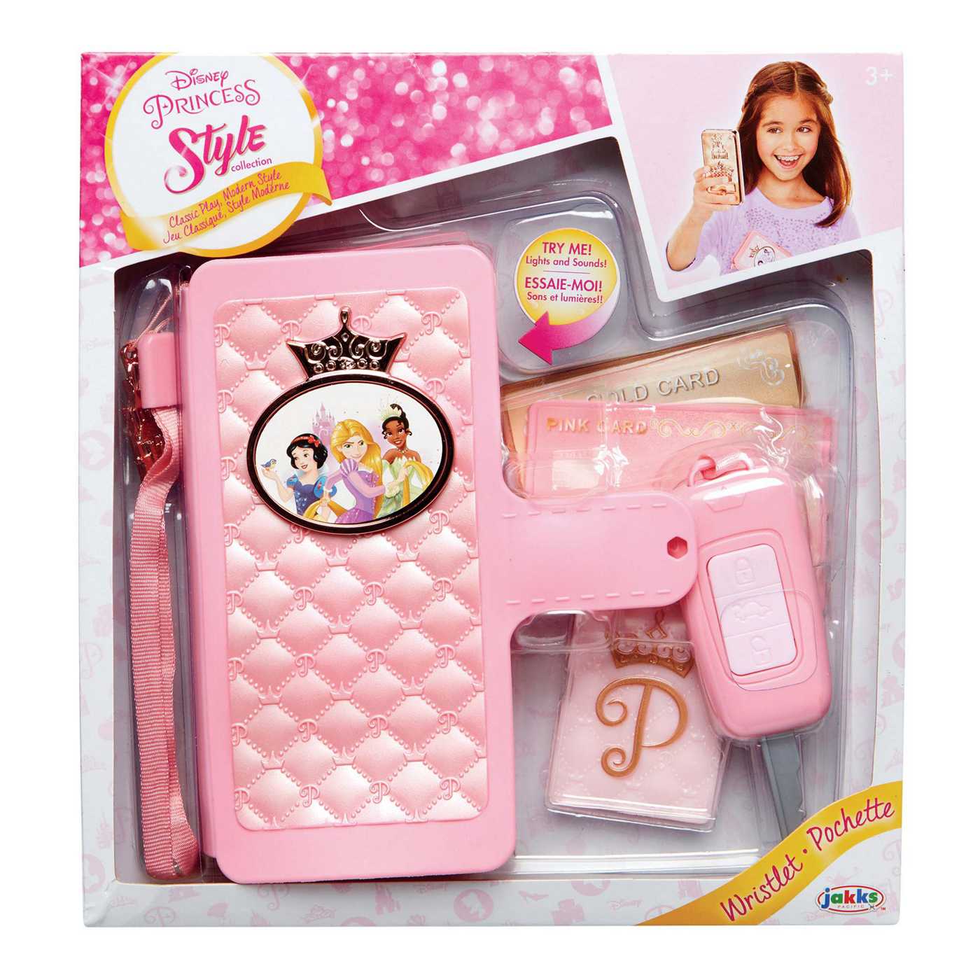Jakks Disney Princess Style Collection On The Go Play Phone Set; image 1 of 2