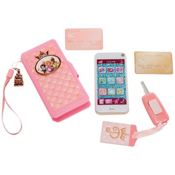 Jakks Disney Princess Style Collection On The Go Play Phone Set