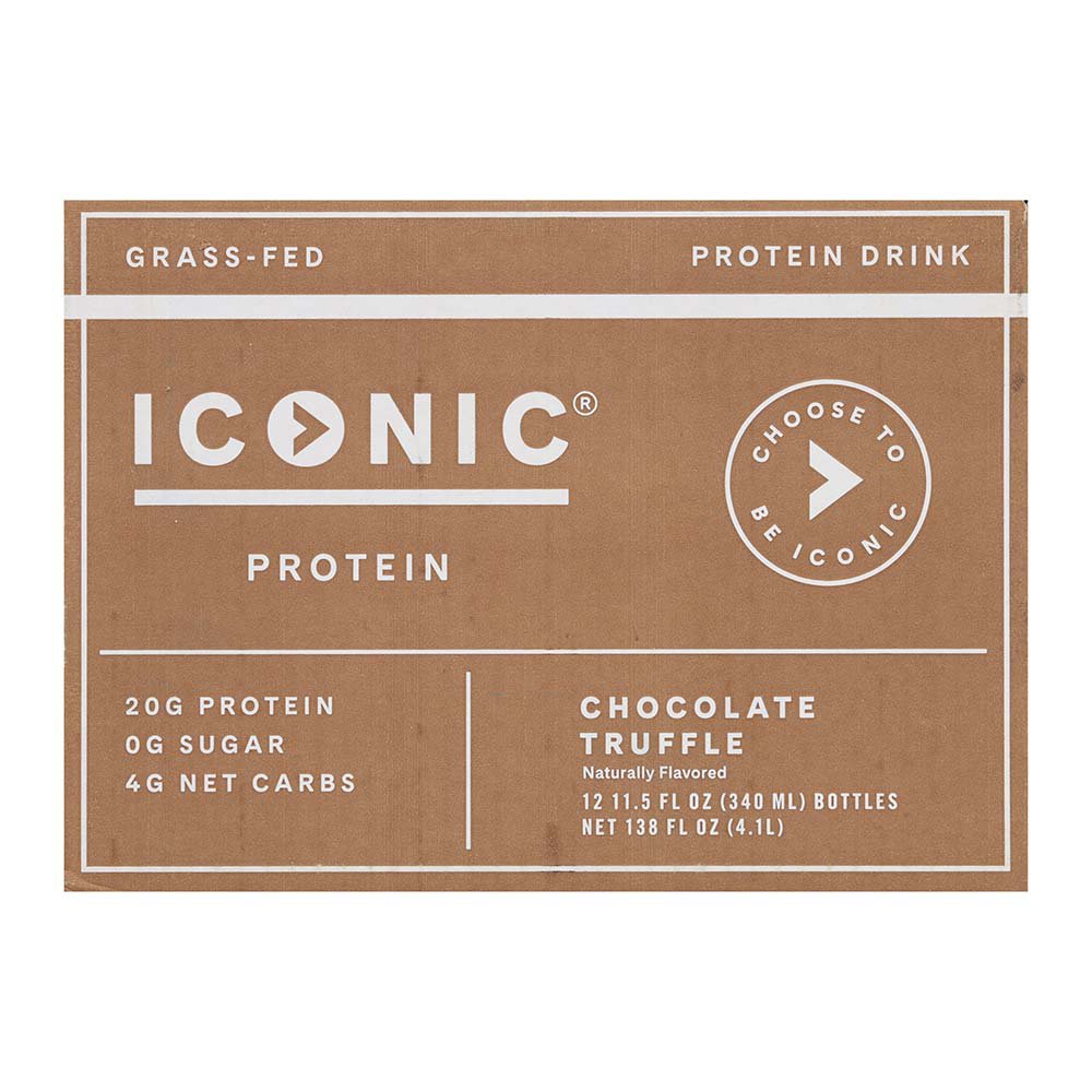 Iconic Protein Drink Chocolate Truffle Shop Diet & Fitness at HEB