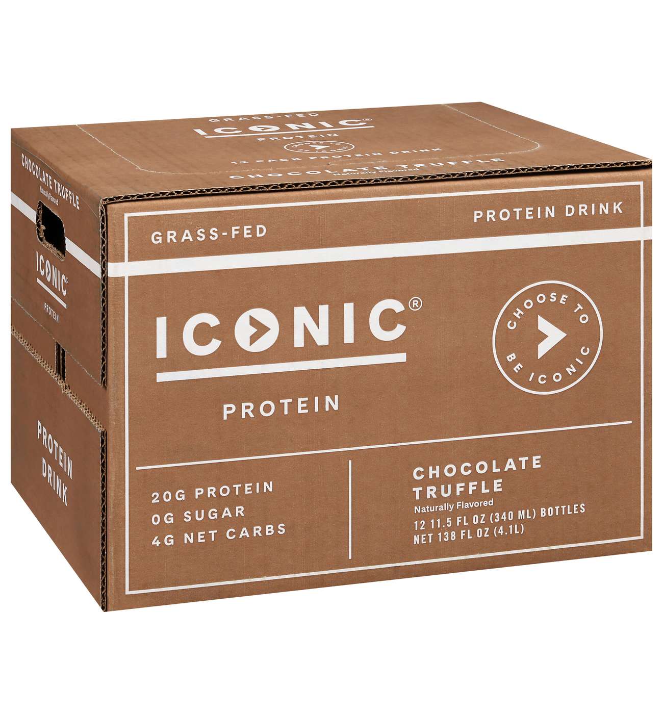 Iconic Protein Drink Chocolate Truffle Shop Diet & Fitness at HEB