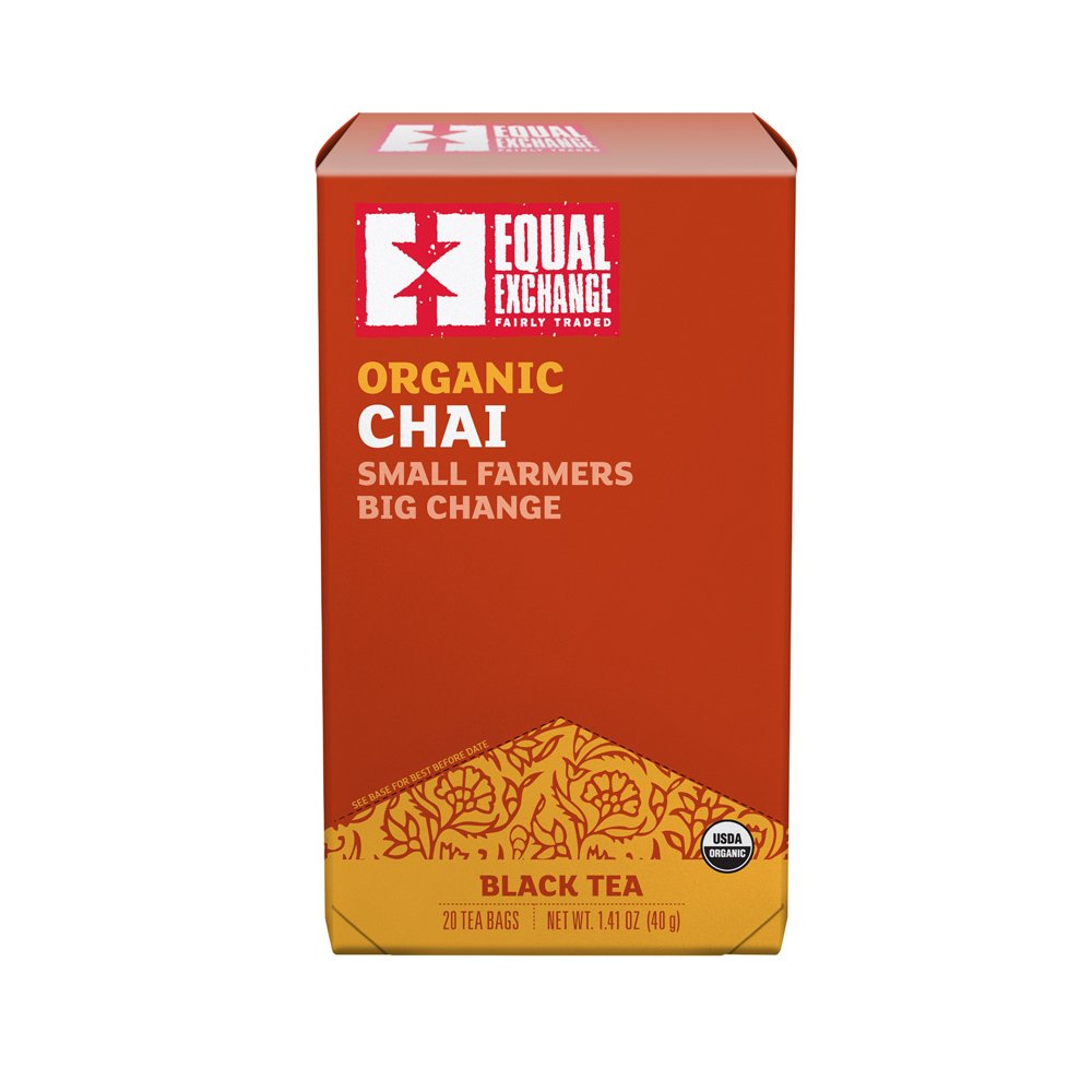 Equal Exchange Organic Chai Black Tea Bags, 20 ct