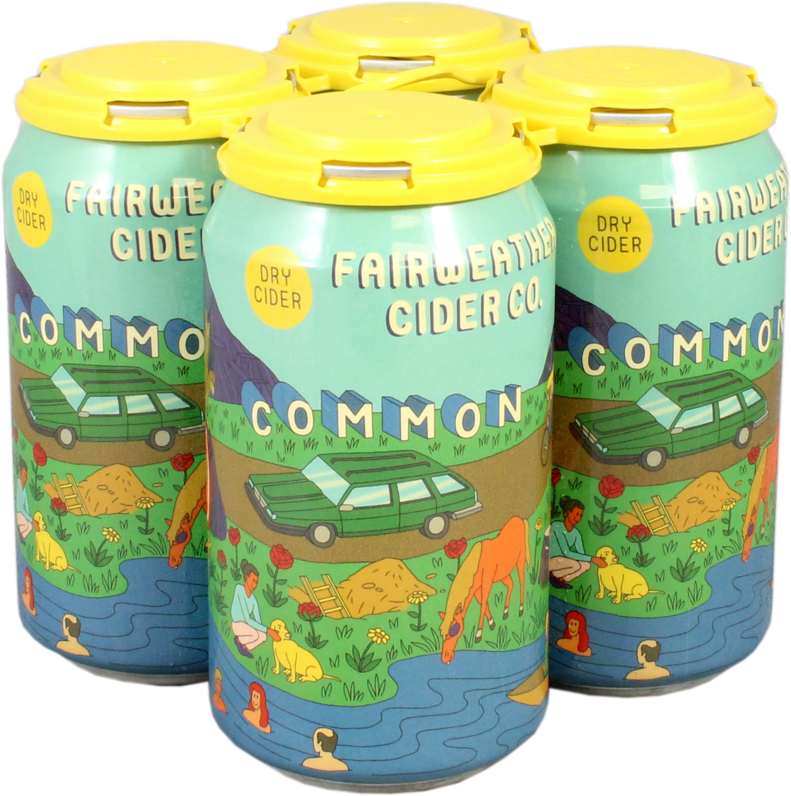 Fairweather Cider Co. Common Dry Hard Cider 4 pk Cans, 12 oz | Central ...