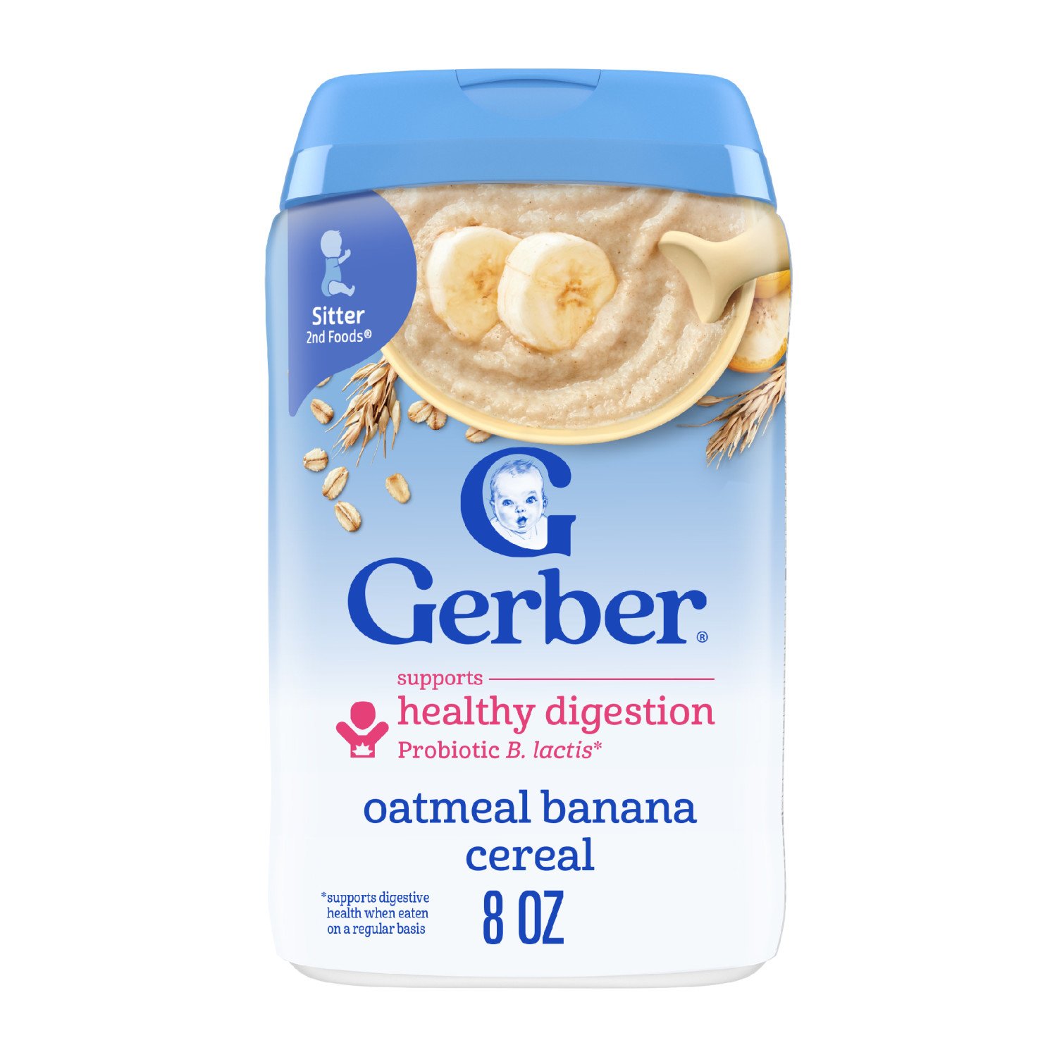 Gerber Cereal for Baby Probiotic Oatmeal Banana Shop Baby food