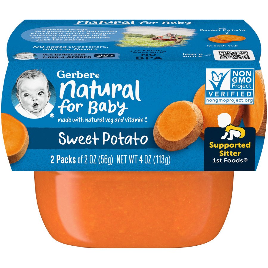 Gerber baby hot sale food sweet potato