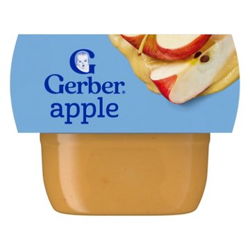 Gerber Stage 1 Baby Food - Apple, 2 oz Tubs