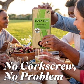 Bota Box Sauvignon Blanc California Box White Wine, 3 L