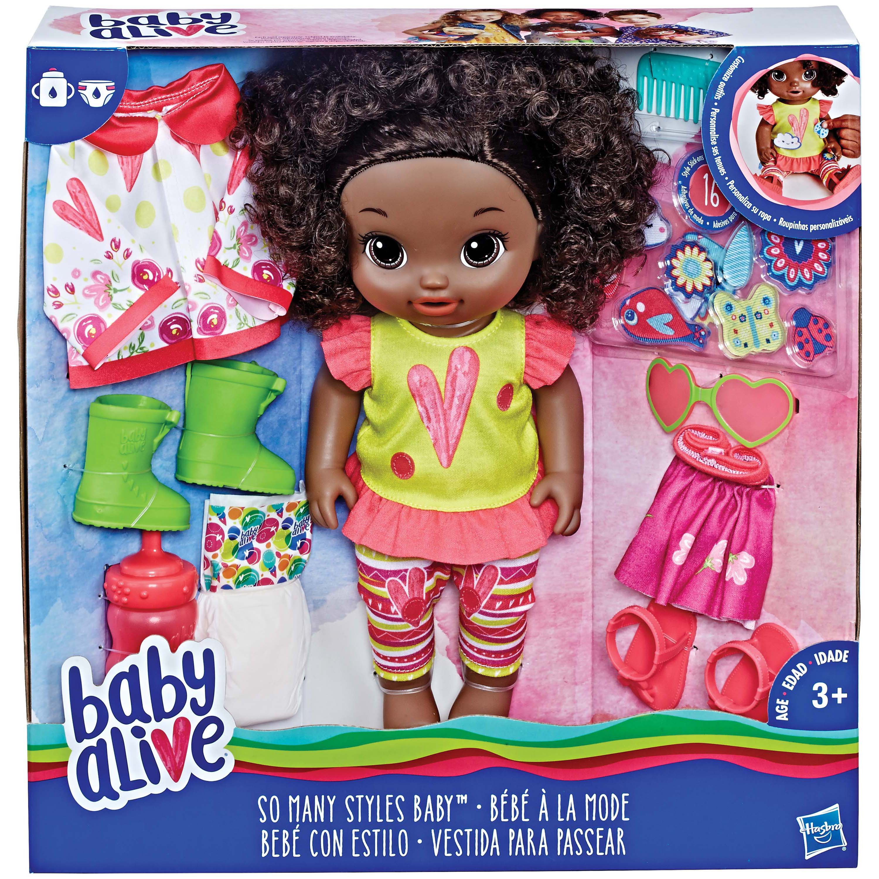 baby alive style her hair