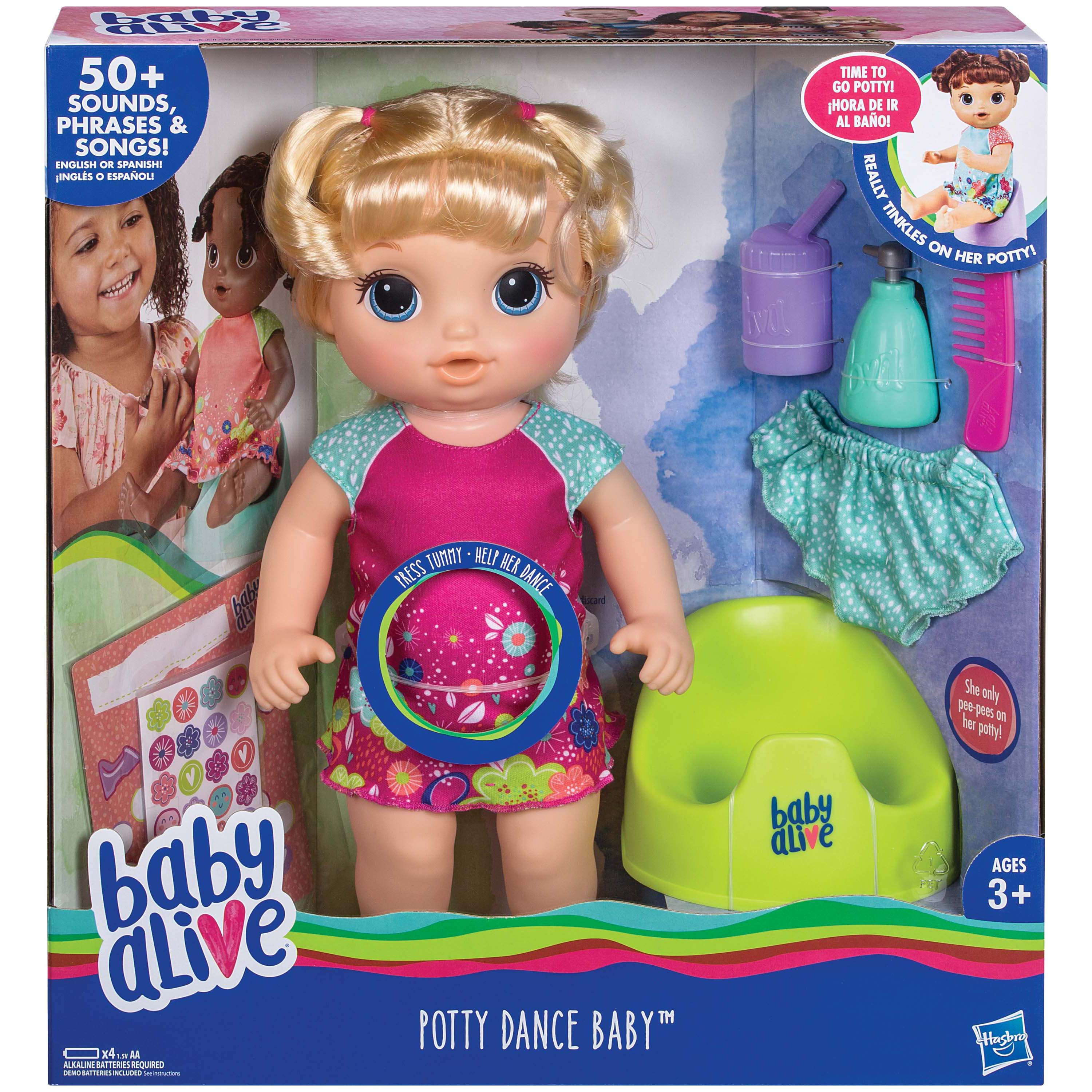 potty doll baby alive