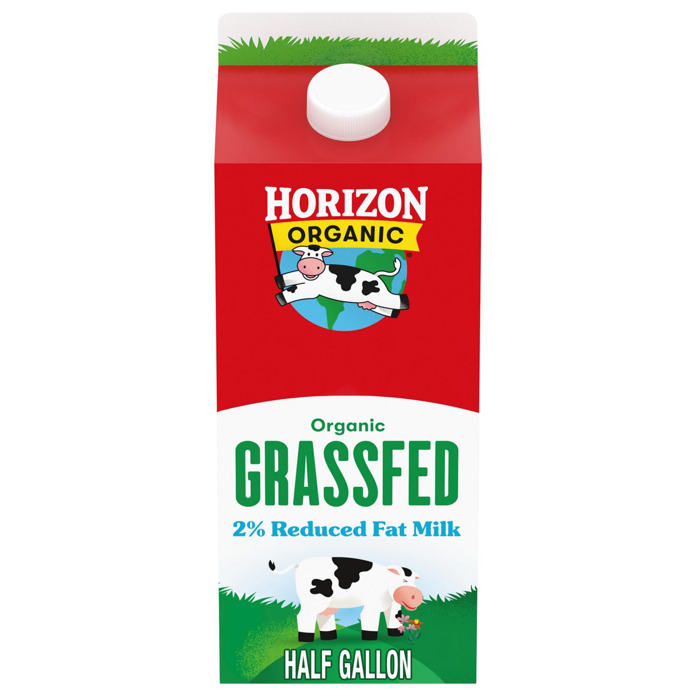 Horizon Organic Grassfed 2% Reduced Fat Milk; image 1 of 6