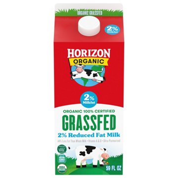 Horizon Organic Grassfed 2% Reduced Fat Milk, 59  oz