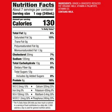 Horizon Organic Grassfed 2% Reduced Fat Milk, 59  oz