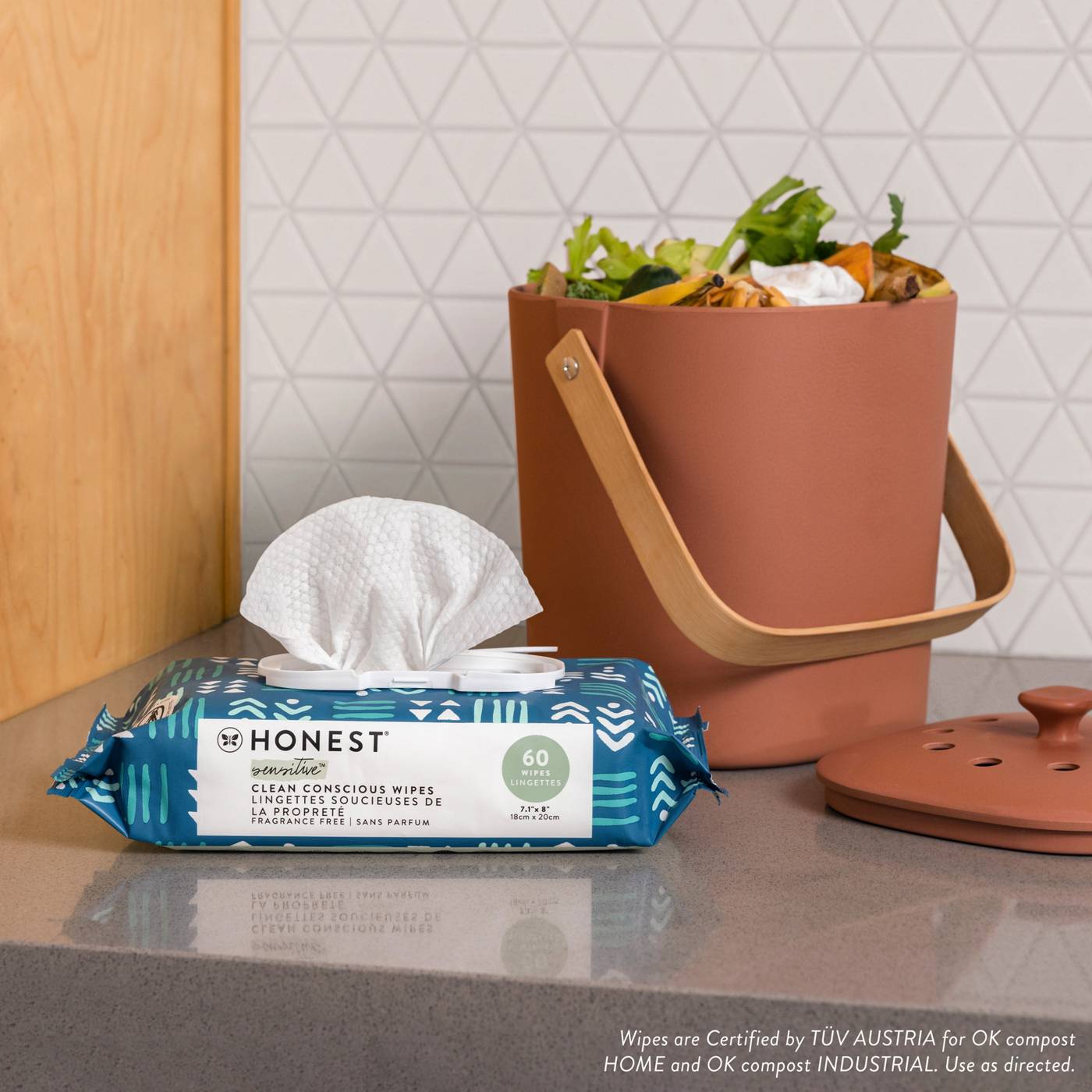 The Honest Company Sensitive Baby Wipes - Fragrance Free ; image 2 of 4