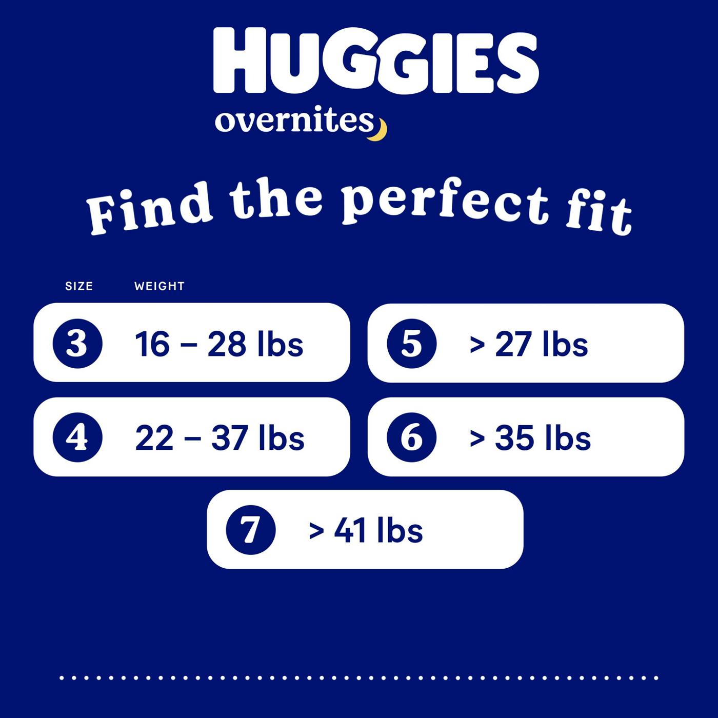 Huggies Overnites Nighttime Baby Diapers - Size 5; image 6 of 8
