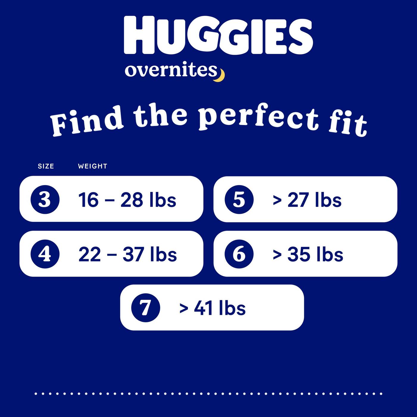 Huggies Overnites Nighttime Baby Diapers - Size 6; image 8 of 8