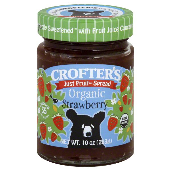 Crofter's Just Fruit Organic Strawberry Spread Shop Jelly & Jam at HEB