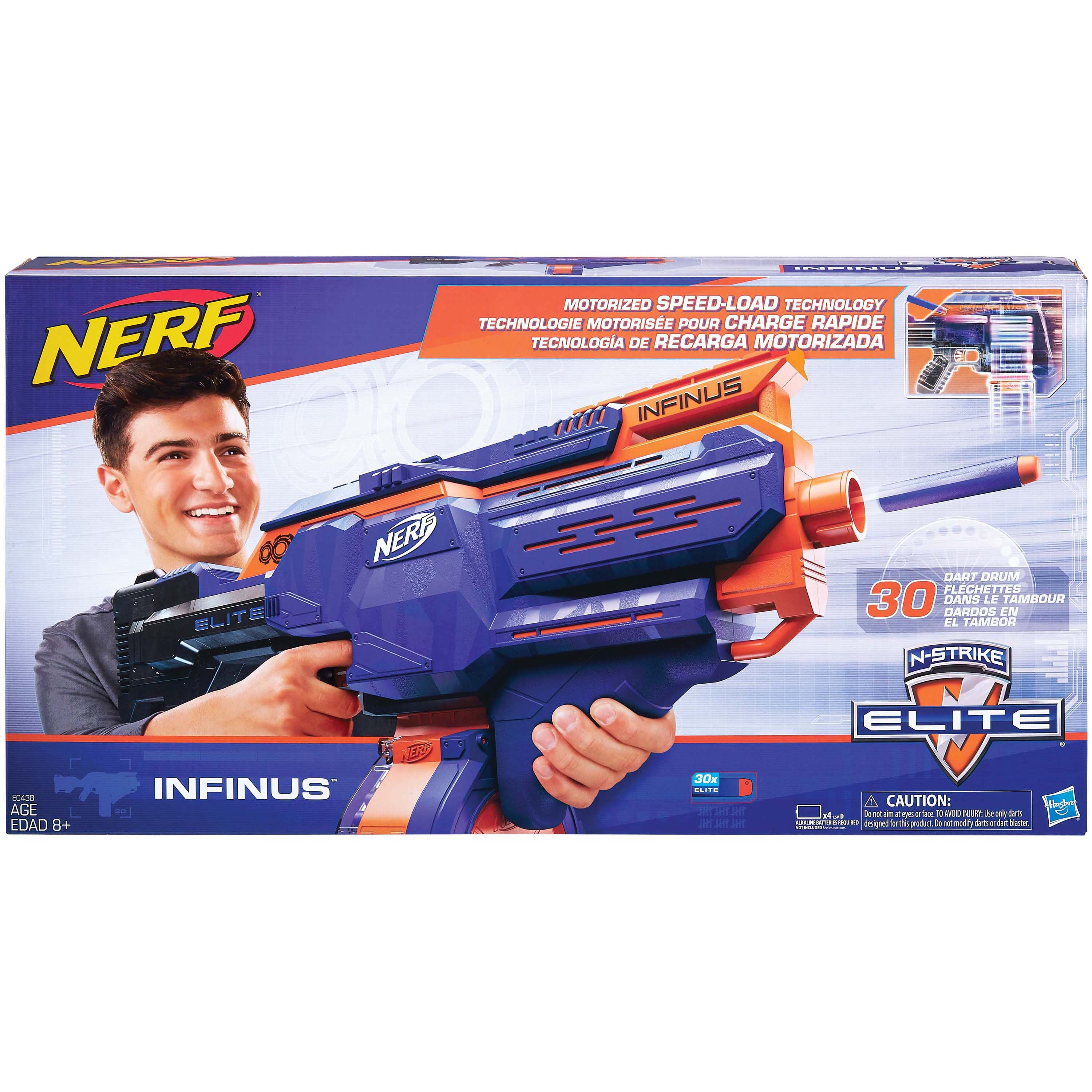 【US仕様 / 値下げしました】ナーフ 電動　NERF INFINUS Nerf Infinus - Shop Blasters at H-E-B