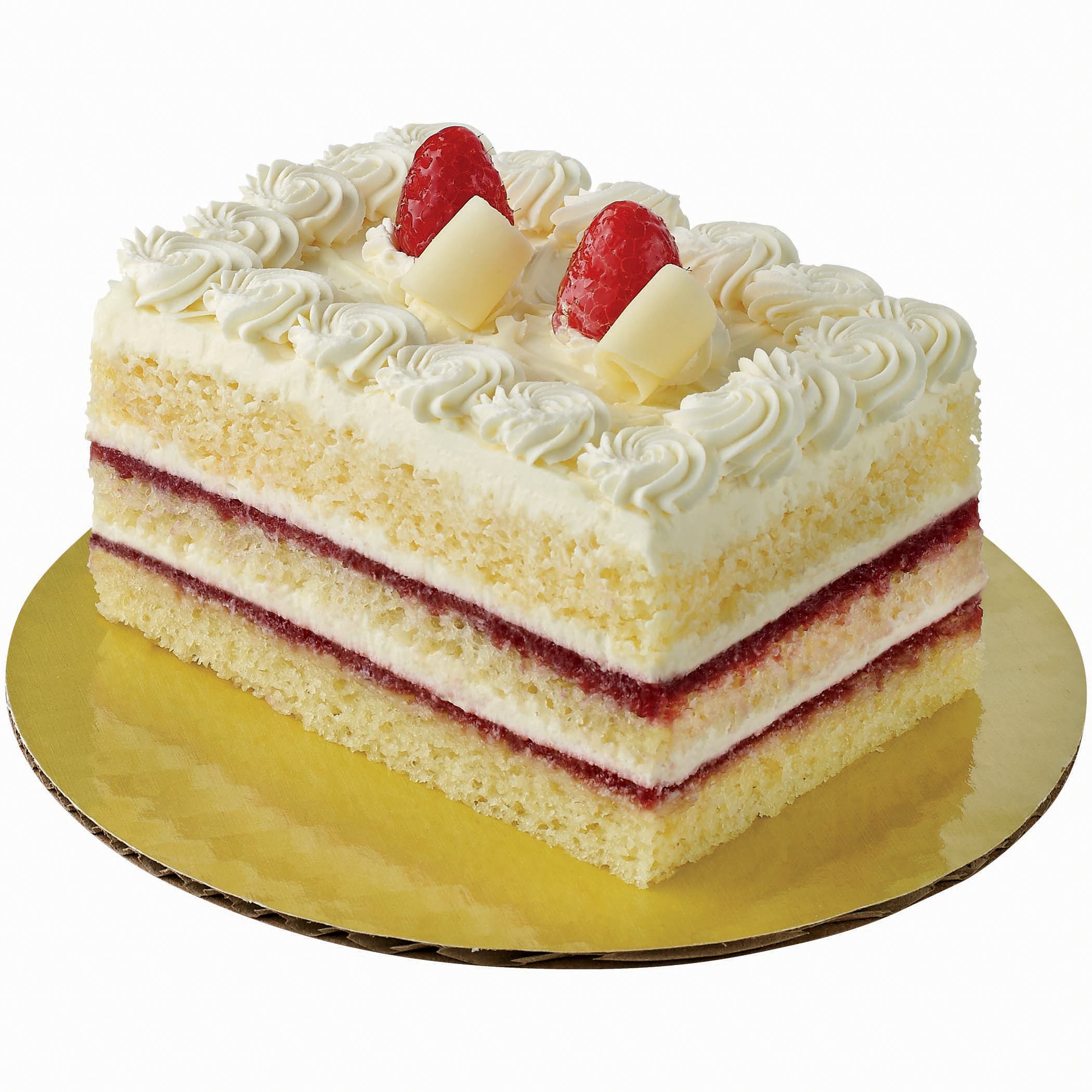 White Chocolate Raspberry Cake