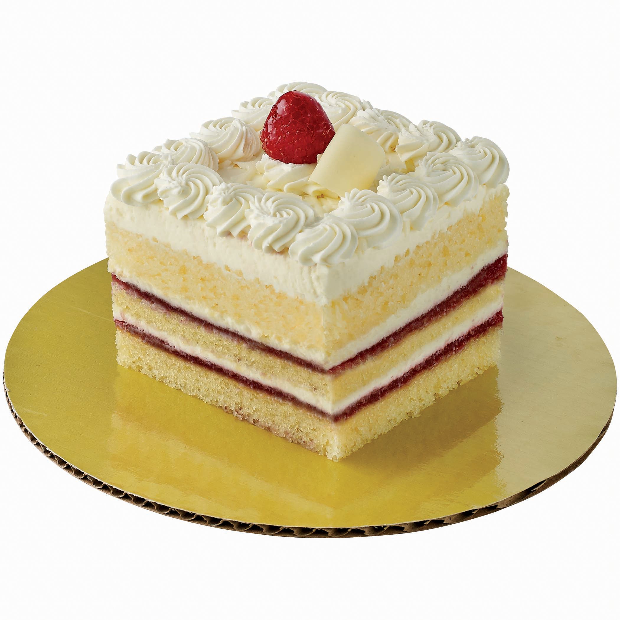 HEB White Chocolate Raspberry Cream Cake for Two Shop Standard Cakes at HEB