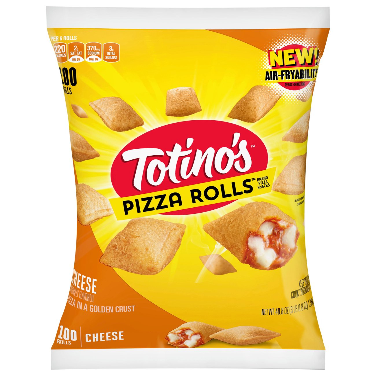 Totinos Frozen Cheese Pizza Rolls Shop Entrees And Sides At H E B