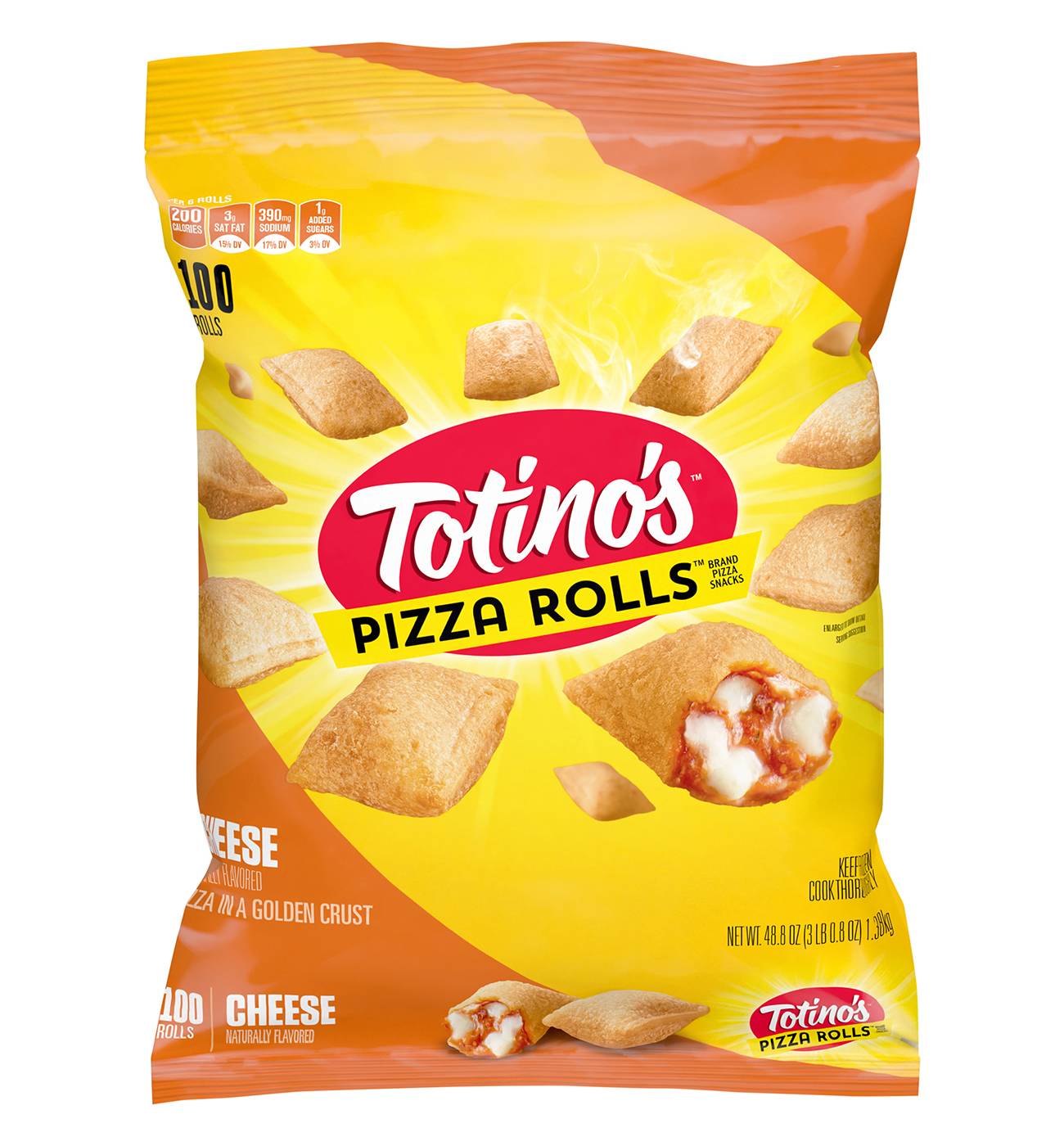 Totino's Cheese Pizza Rolls; image 1 of 3