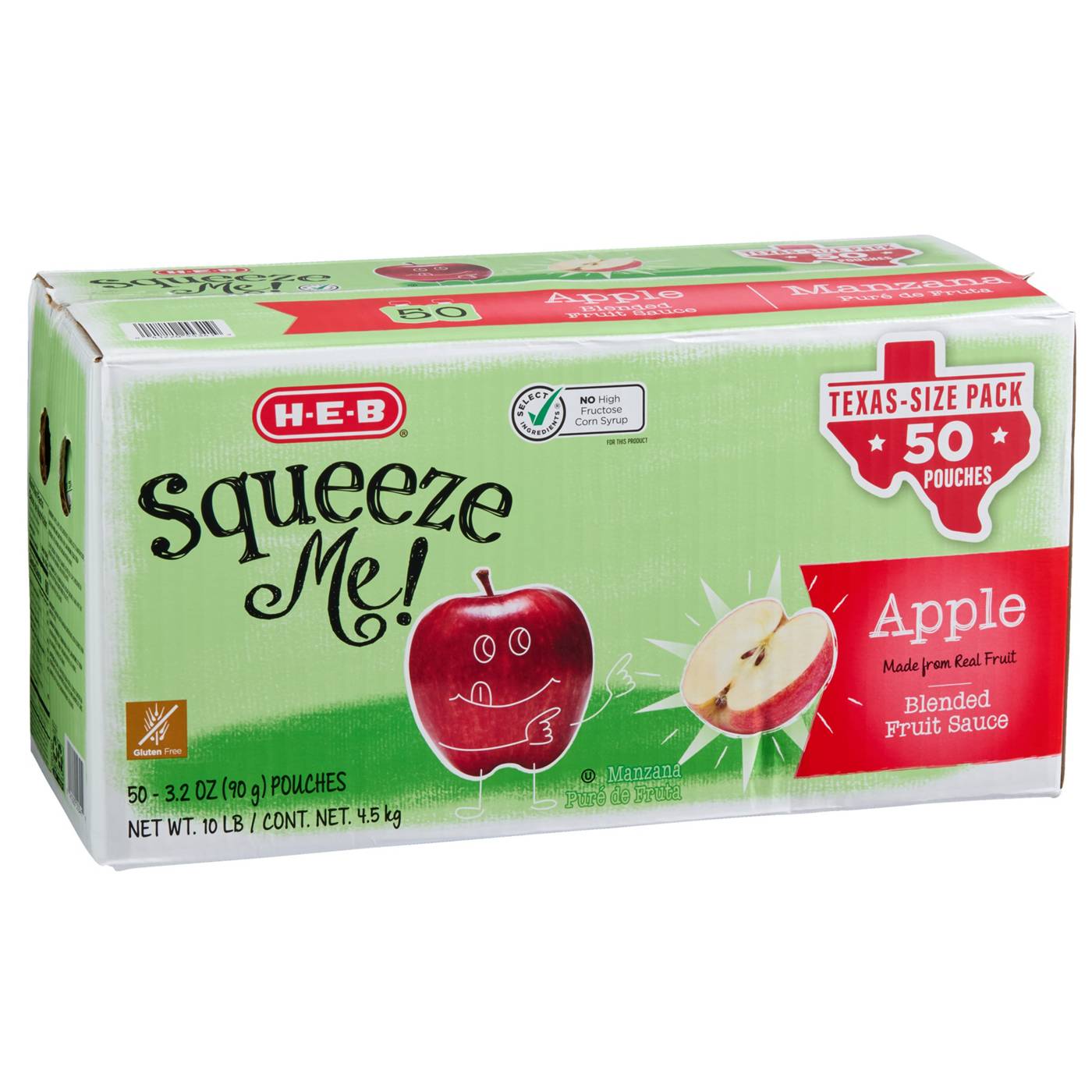 H-E-B Squeeze Me! Applesauce Pouches; image 2 of 3