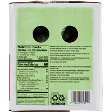 H-E-B Squeeze Me! Applesauce Pouches, 50 ct