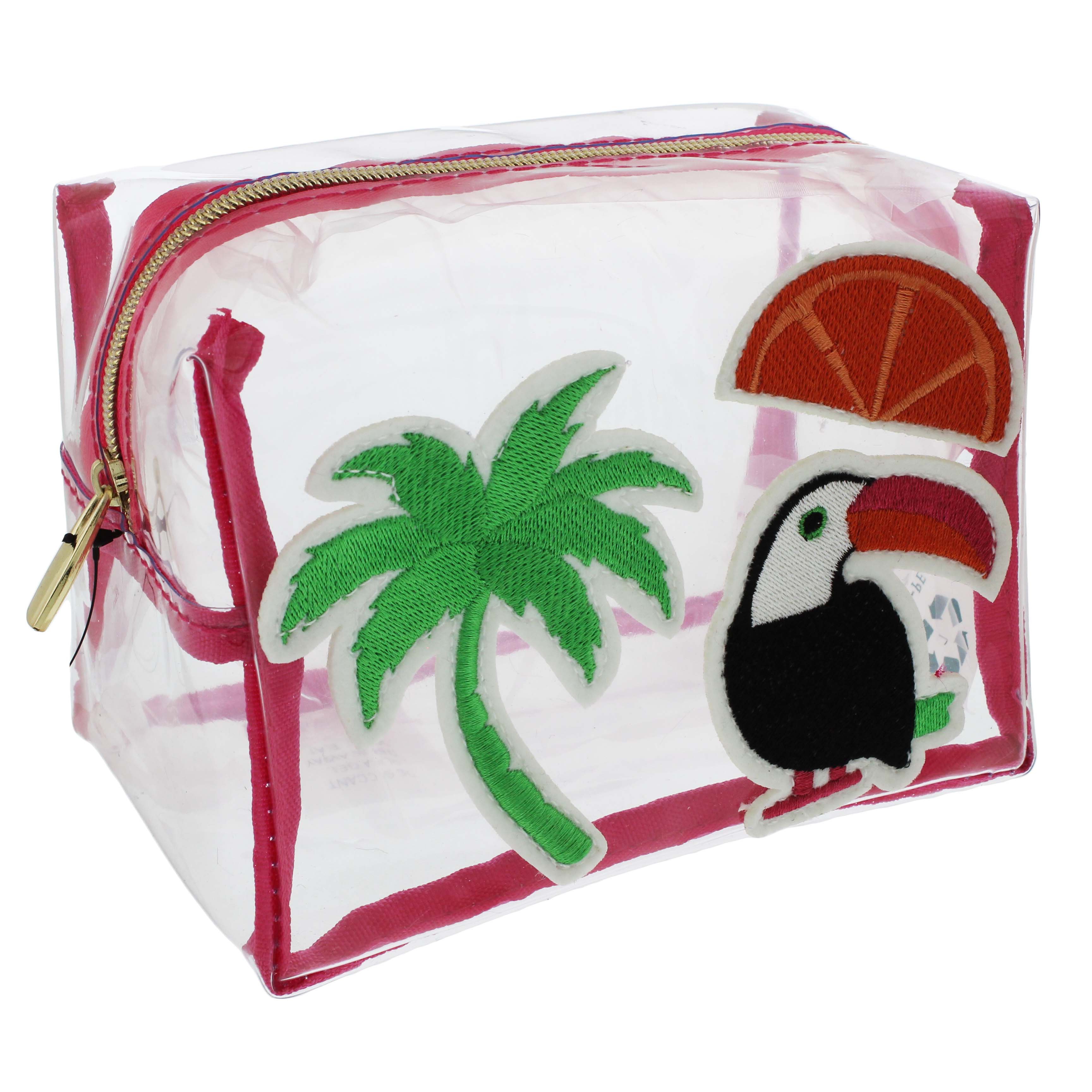 Tri Coastal Design Clear Loaf Cosmetic Havana Nights Toucan - Shop ...