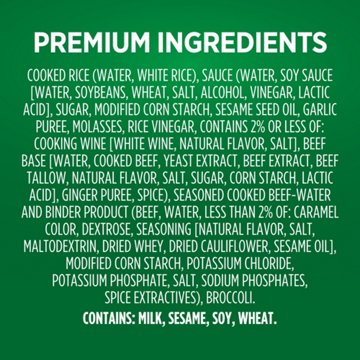 Marie Callender's Tender Ginger Beef & Broccoli Bowl Frozen Meal