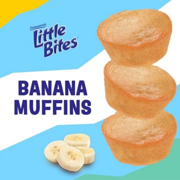 Entenmann's Little Bites Banana Mini Muffins  Packs, 5 ct