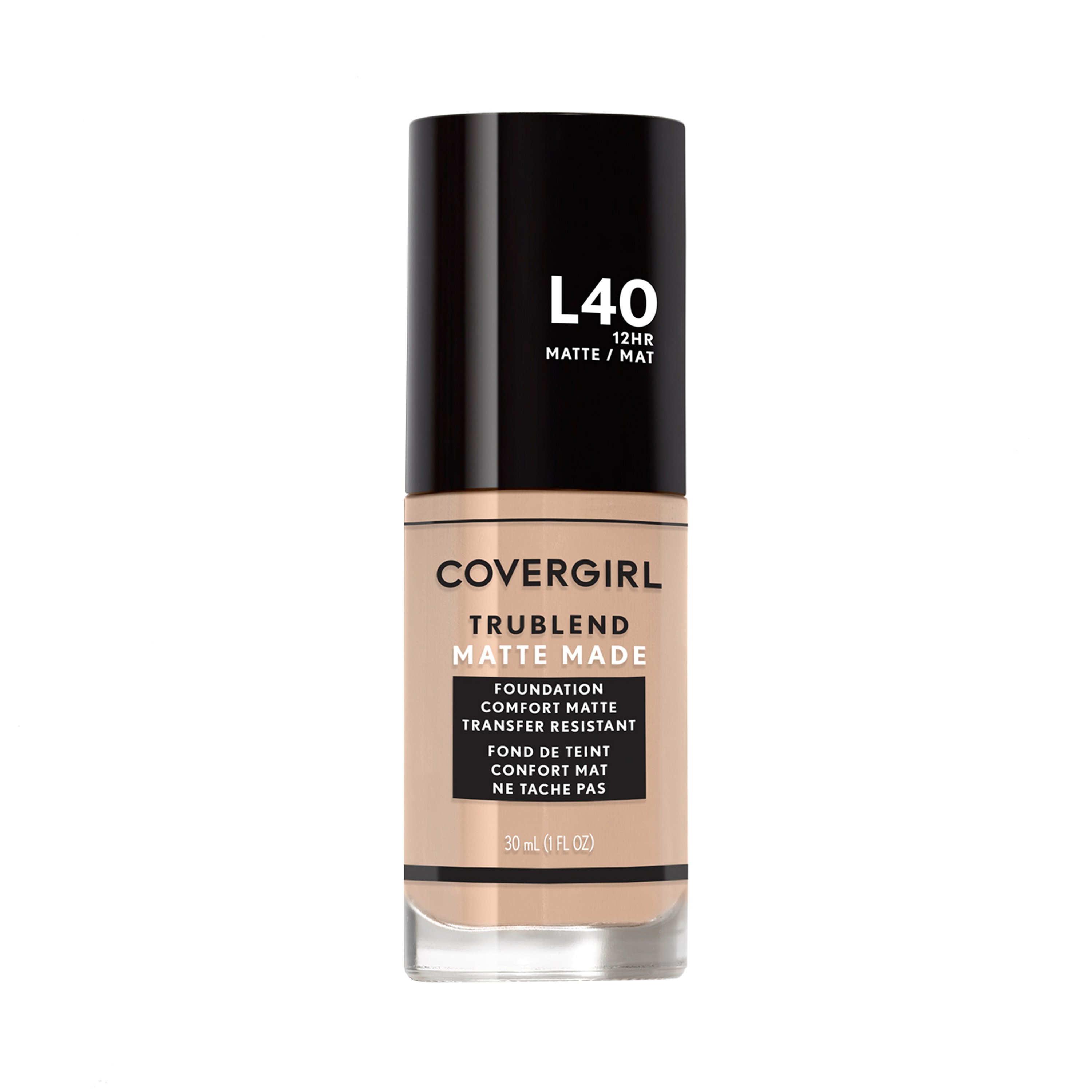 Covergirl TruBlend Matte Made Foundation L40 Classic Ivory - Shop