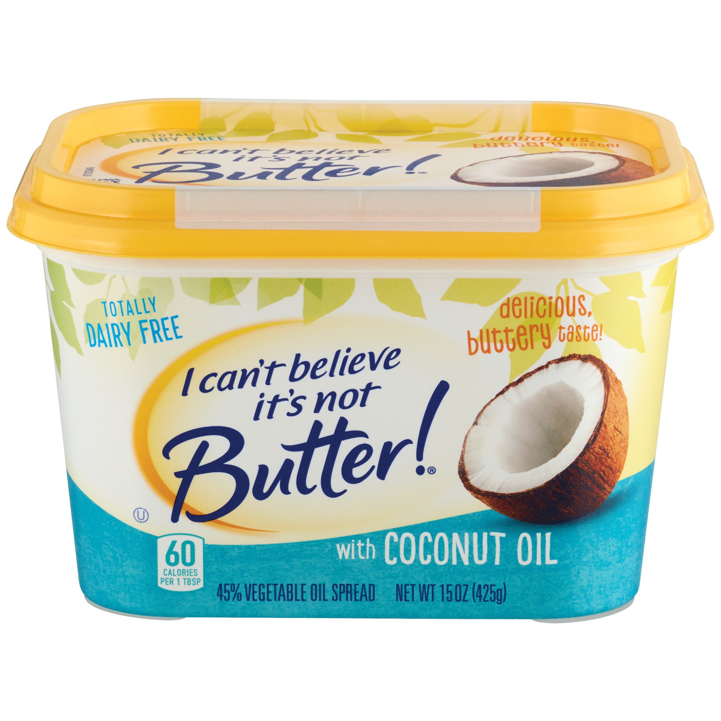 I Can't Believe It's Not Butter Dairy Free with Coconut Oil Spread