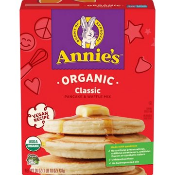 Annie's Organic Classic Pancake & Waffle Mix, 26 oz