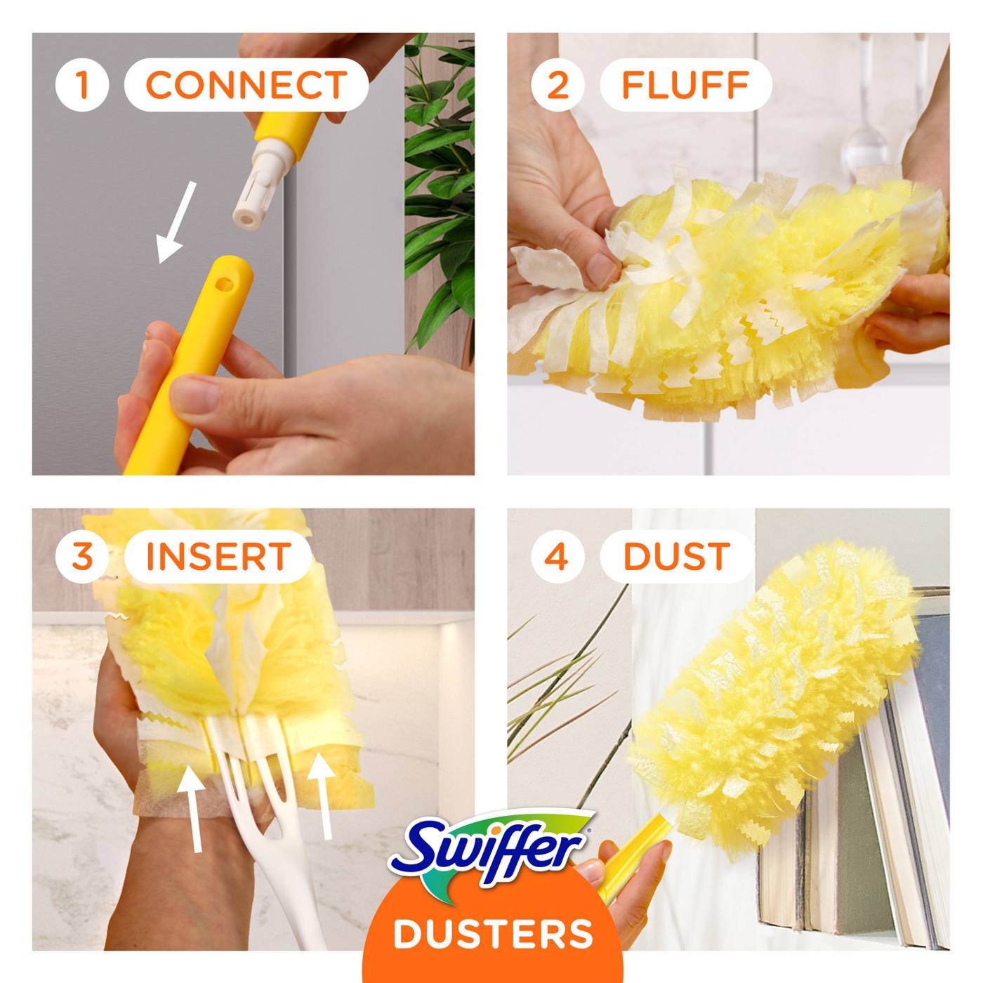 Swiffer Duster 360 Degree Dusters Pet Heavy Duty Refills with Febreze Odor Defense; image 6 of 9