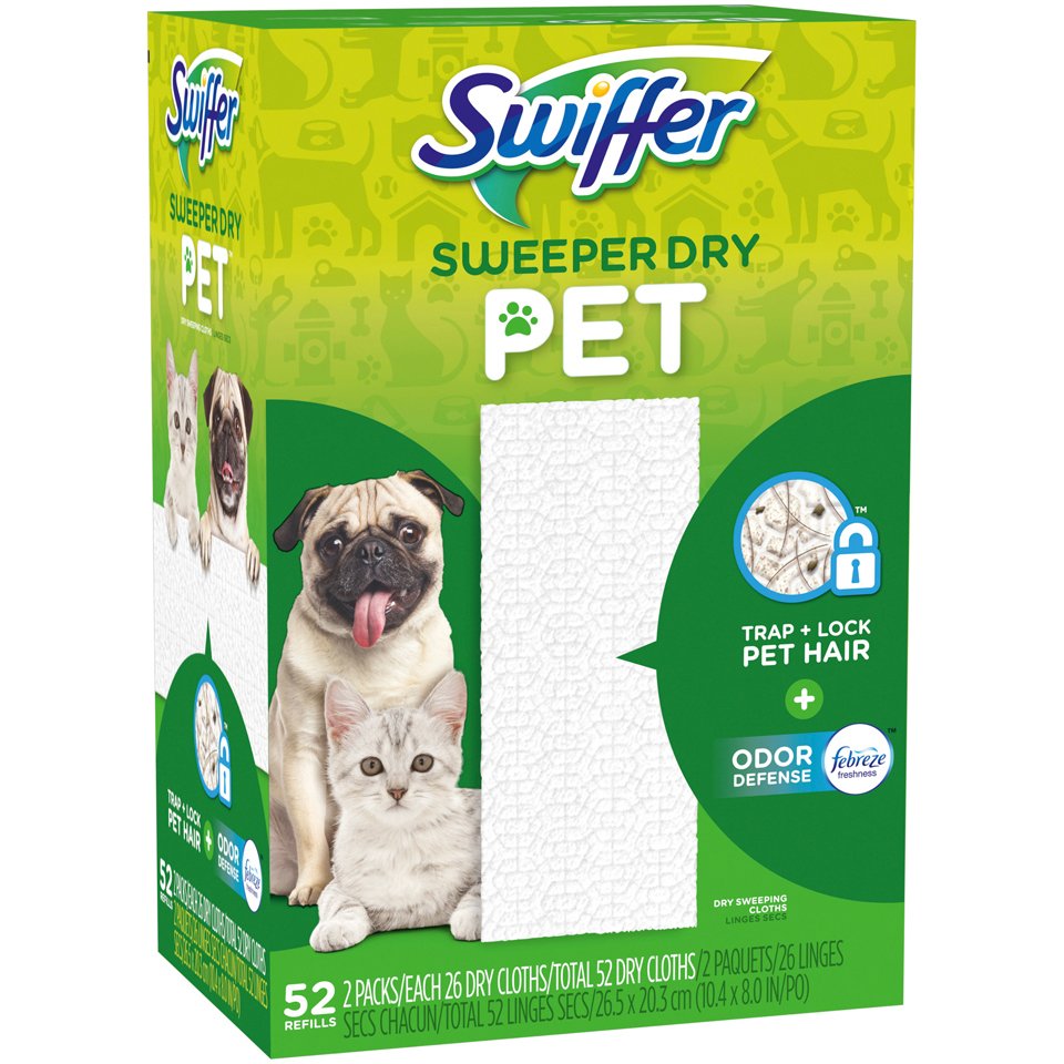Swiffer Sweeper Pet Odor Defense Dry Cloths Shop All purpose cleaners