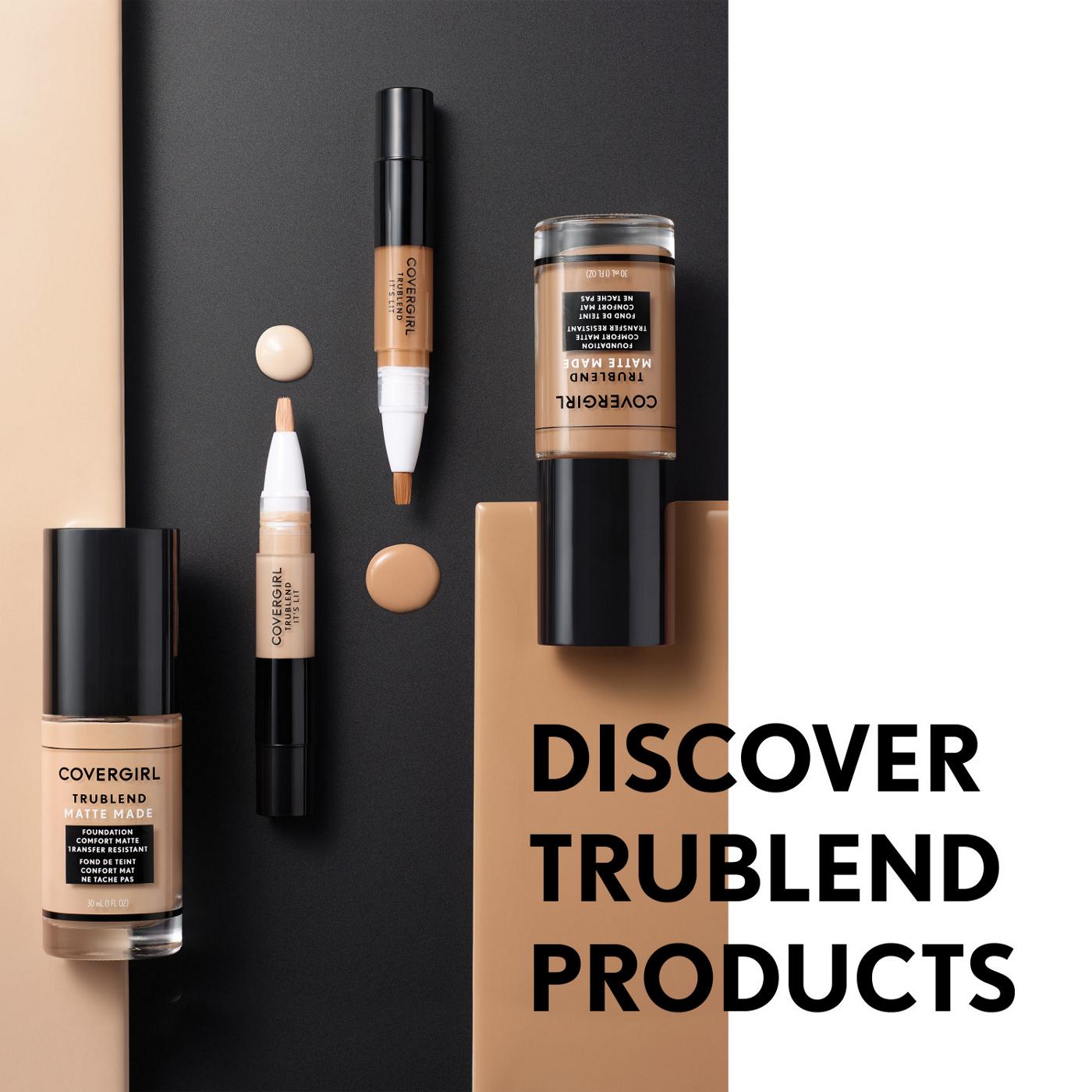 Covergirl TruBlend Matte Made Foundation L15 Porcelain; image 5 of 11