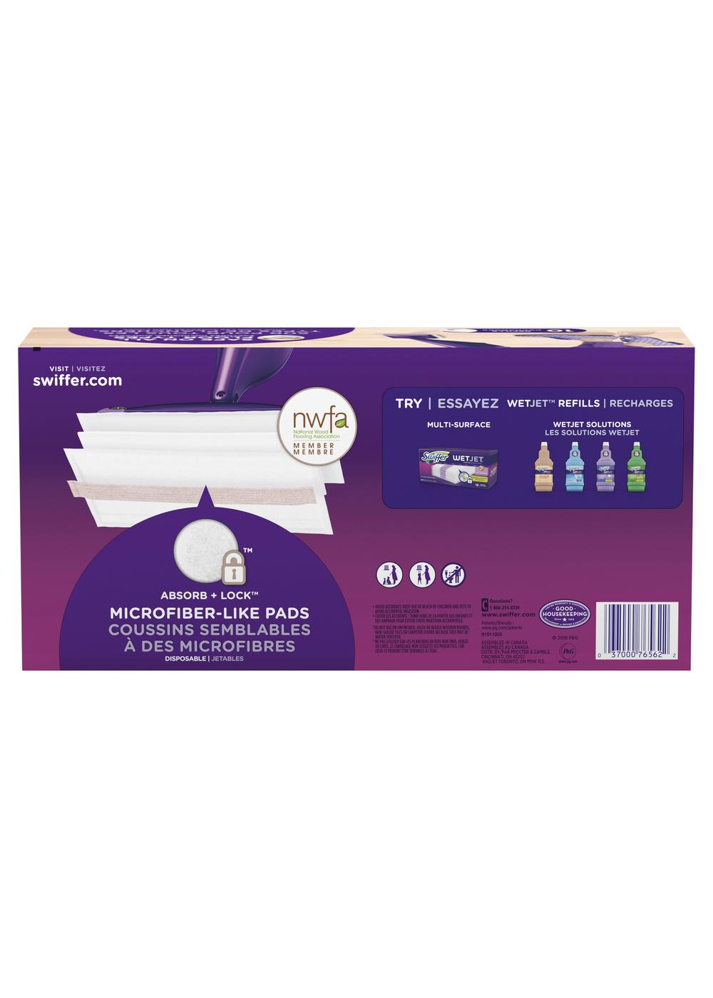 Swiffer WetJet Wood Sweeping Cloth Refills; image 2 of 9