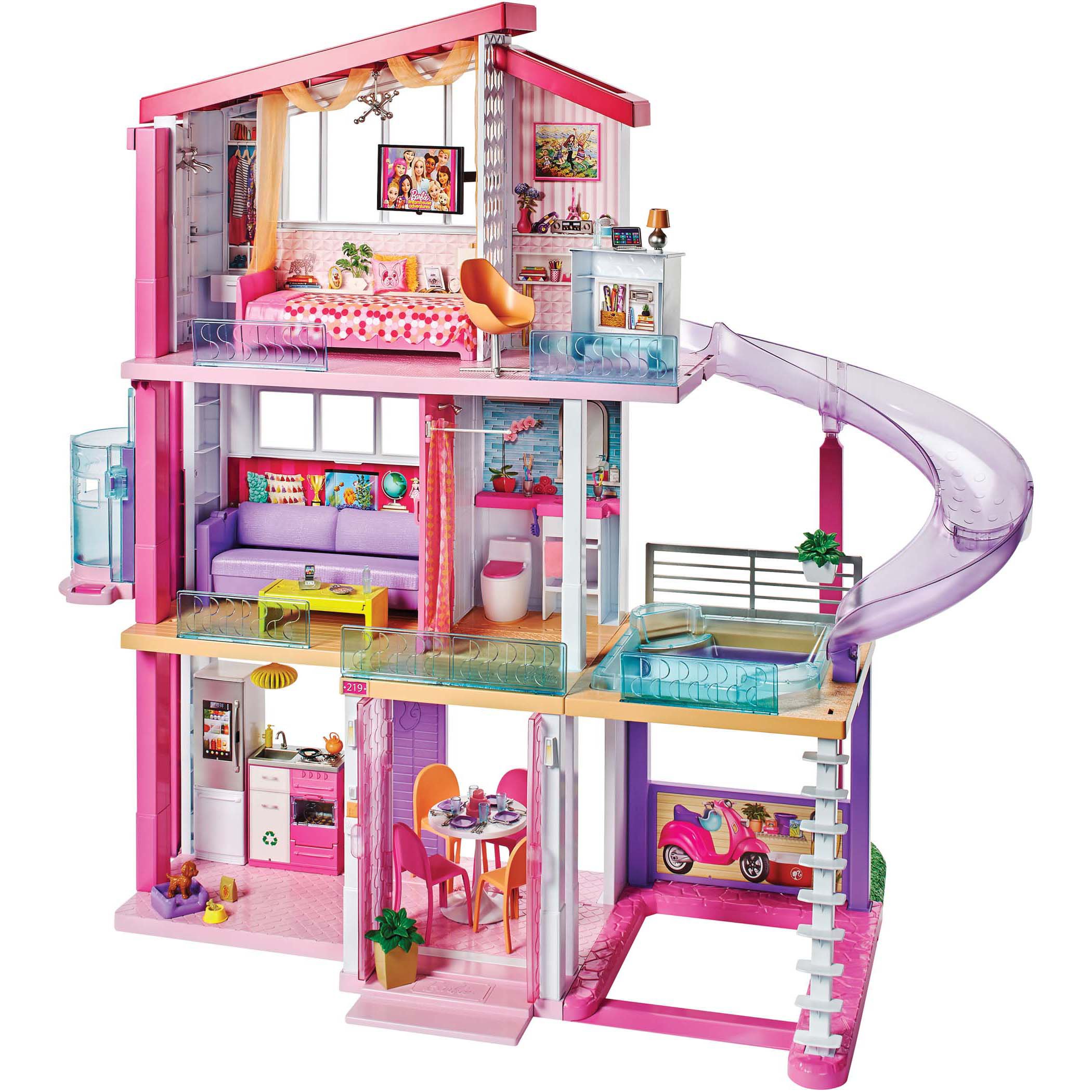 department 56 barbie dream house