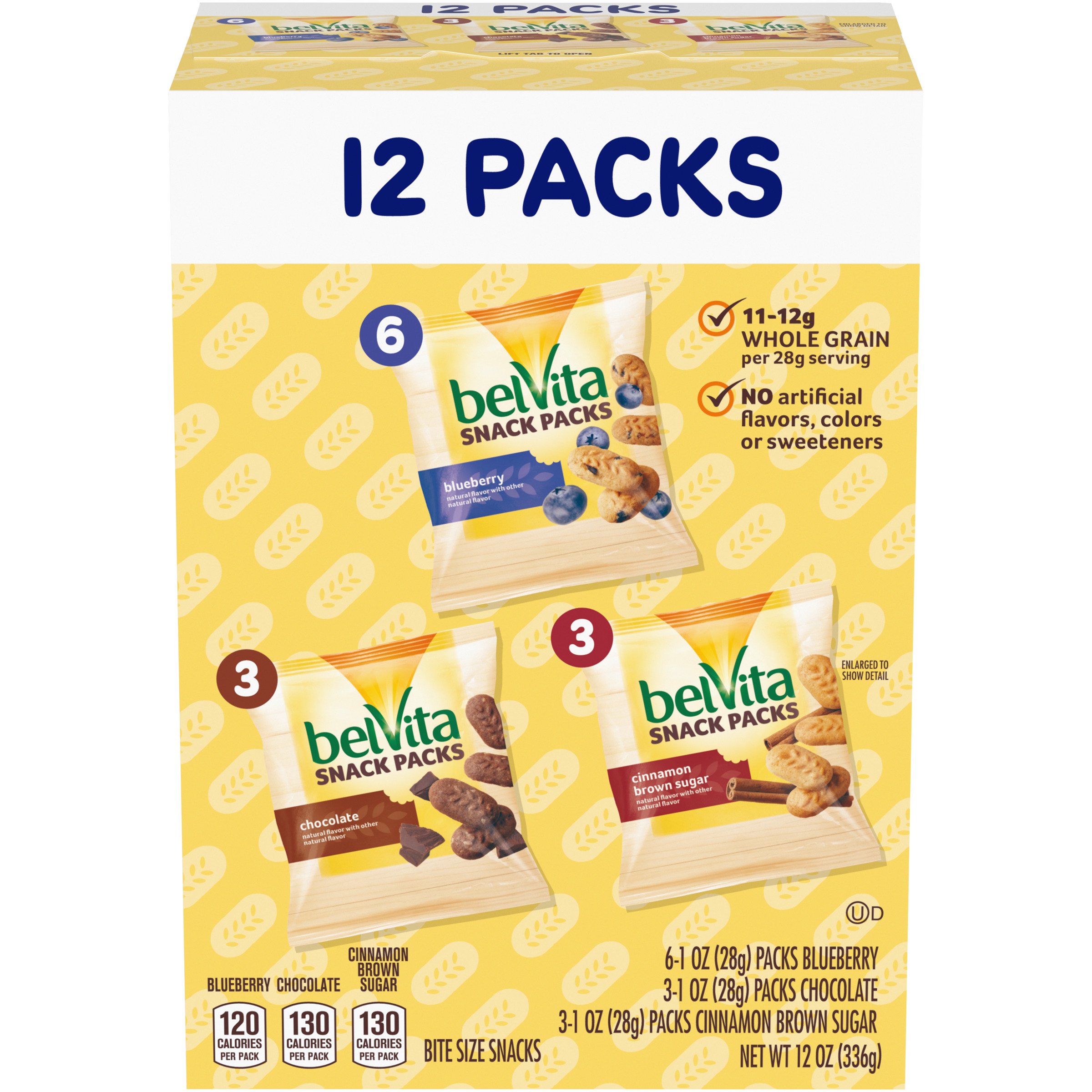 Nabisco Belvita Snack Packs Variety Pack Shop Cookies at HEB