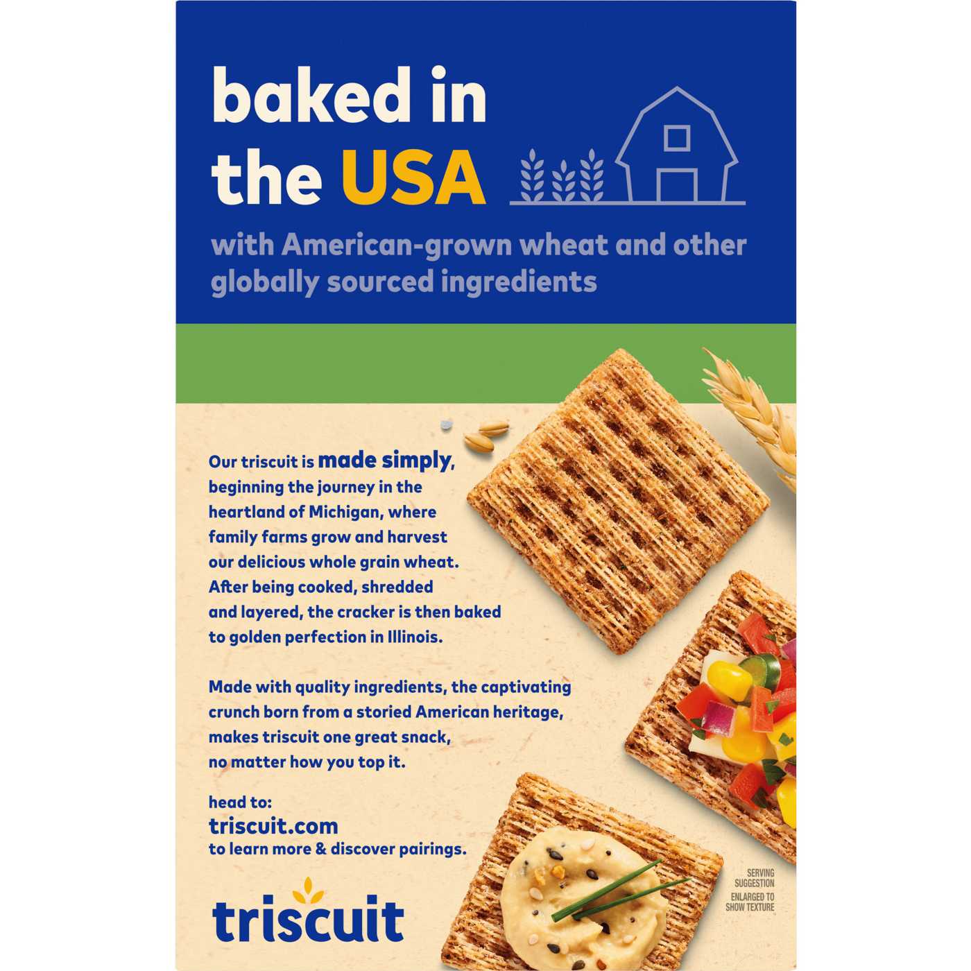 Triscuit Avocado, Cilantro & Lime Whole Grain Wheat Crackers; image 2 of 10