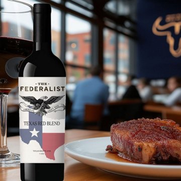 The Federalist Texas Red Blend Wine, 750 mL