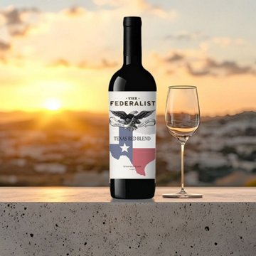 The Federalist Texas Red Blend Wine, 750 mL