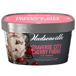 Hudsonville Black Cherry Ice Cream, 48 oz | Central Market