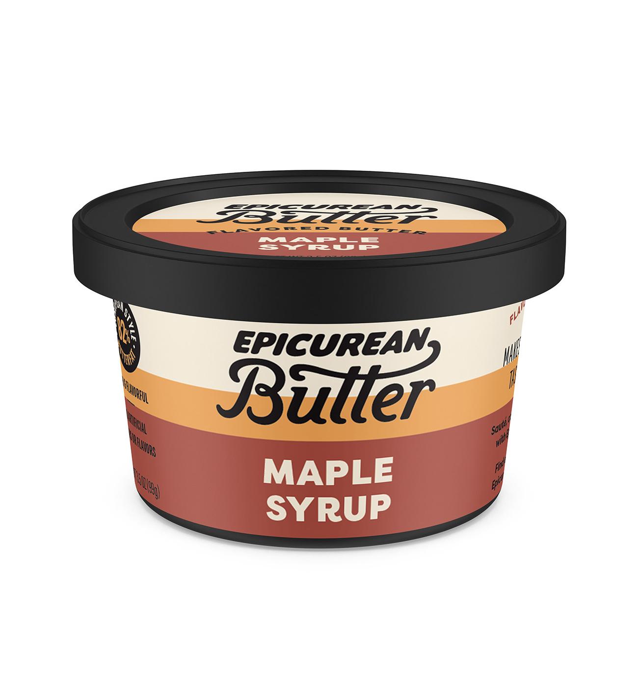 Epicurean Butter Maple Syrup Butter Spread; image 1 of 3