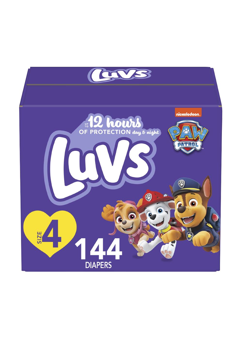 Luvs Paw Patrol Baby Diapers - Size 4; image 1 of 4