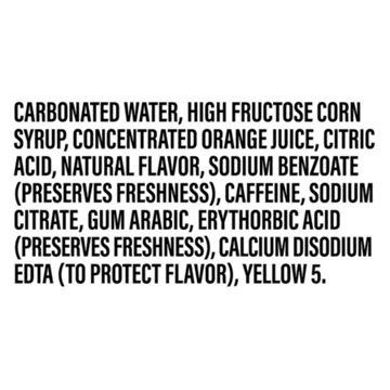 Mountain Dew Citrus Soda Soft Drink 10 pk Mini Cans