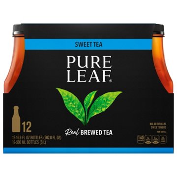 Pure Leaf Sweet Tea 12 pk Bottles, 16.9 oz